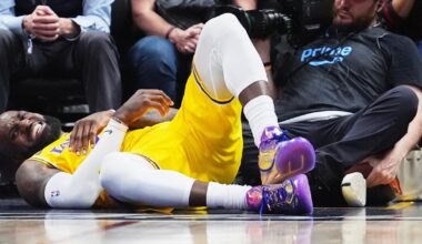 Record-setting night for LeBron James ends with disappointment