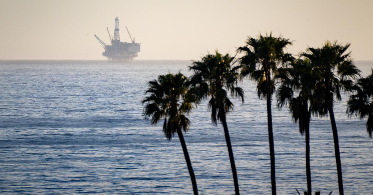 Trump administration orders restart of California coastal oil drilling