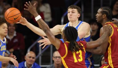 UCLA dominates rival USC to secure double bye in Big Ten tournament