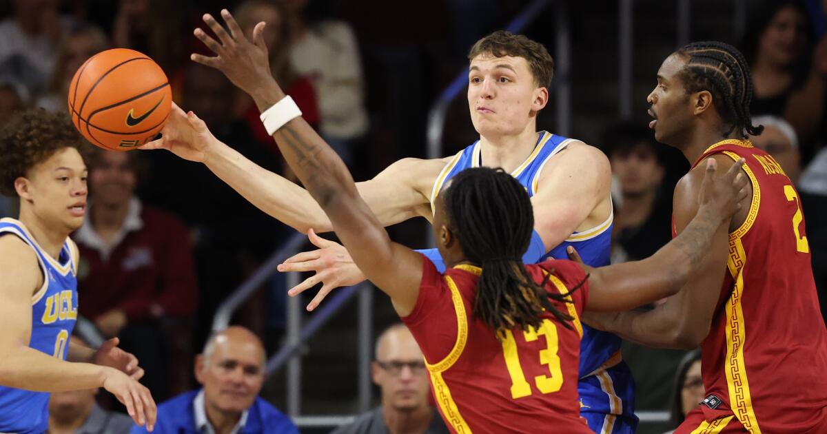 UCLA dominates rival USC to secure double bye in Big Ten tournament