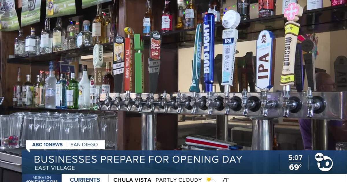 San Diego businesses navigate special event zones for Opening Day