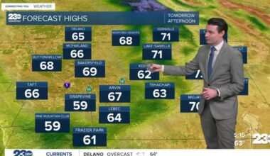 Cooler this week after a warm weekend