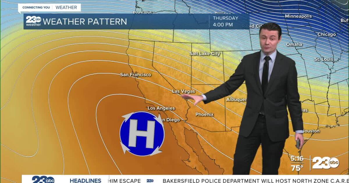 Big warm up on track within a week