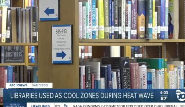 San Diego libraries serve as cool zones amid heat wave, budget concerns remain
