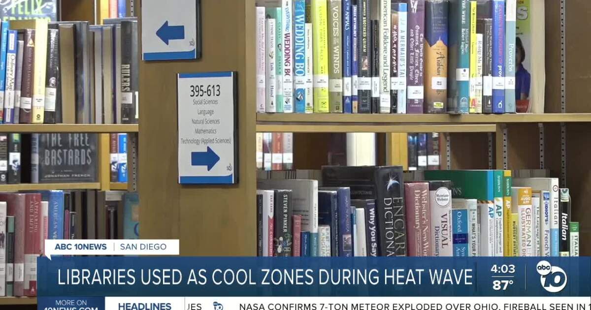 San Diego libraries serve as cool zones amid heat wave, budget concerns remain