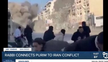 SD Rabbi draws connection between Purim story and current Middle East conflict