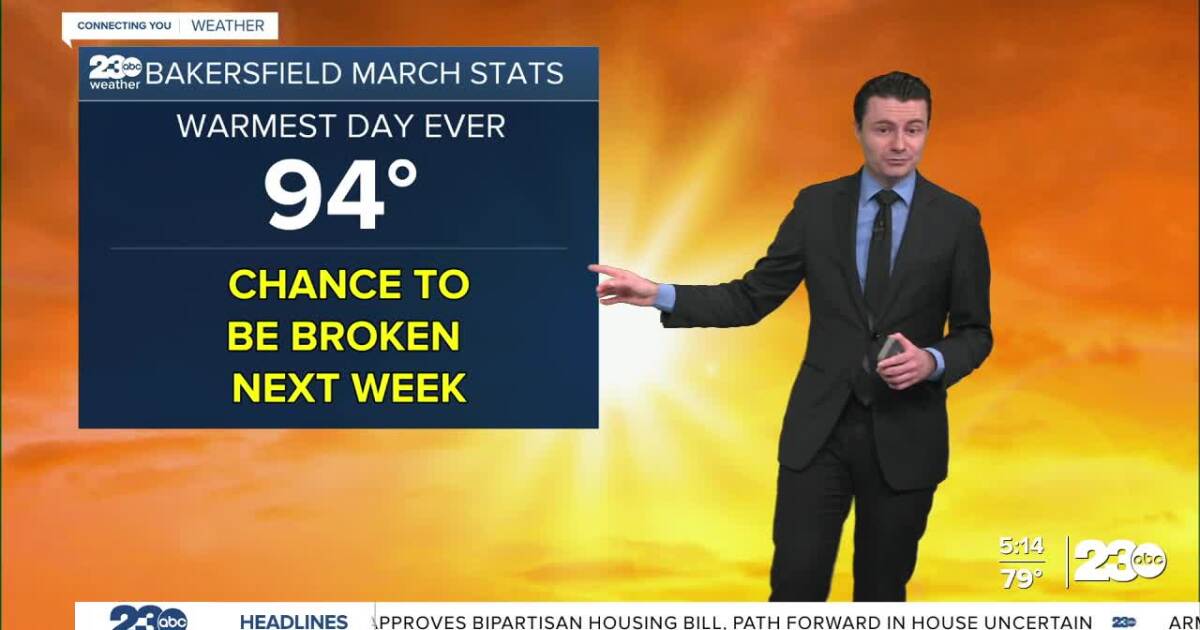 90s likely next week