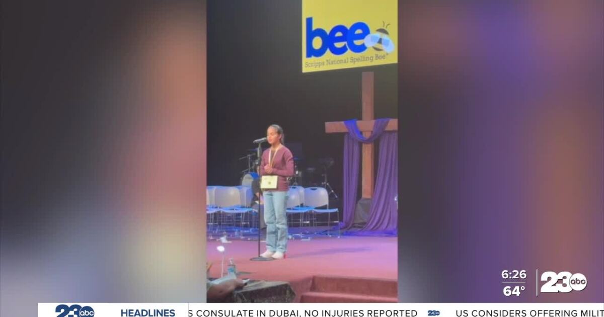 Kern County 8th grader wins 2026 Regional Spelling Bee title