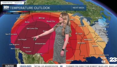 Warm temperatures this week, but a step down from our record-breaking stretch