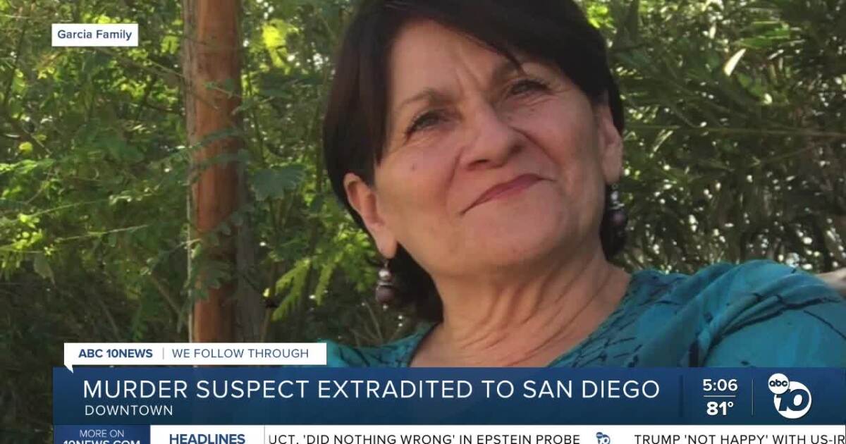 Suspect in Pacific Beach shooting death extradited to San Diego
