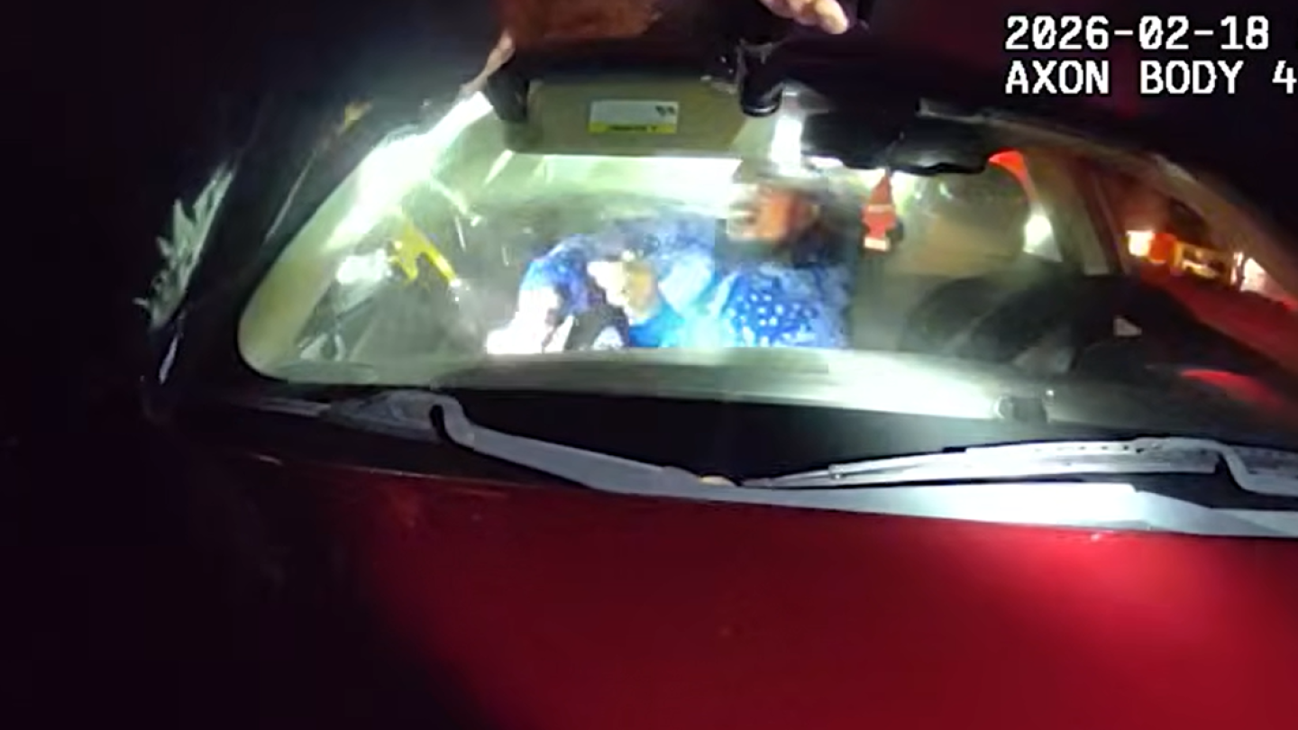 Bodycam video shows man firing a gun at San Diego deputies during a traffic stop