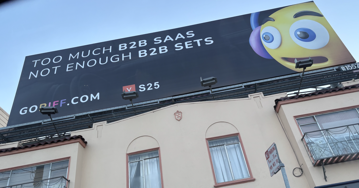 Do you understand this billboard? If not, that's the whole point