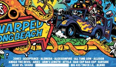 Nearly Complete Lineup Revealed For 2026 Long Beach, CA 'Vans Warped Tour' Stop