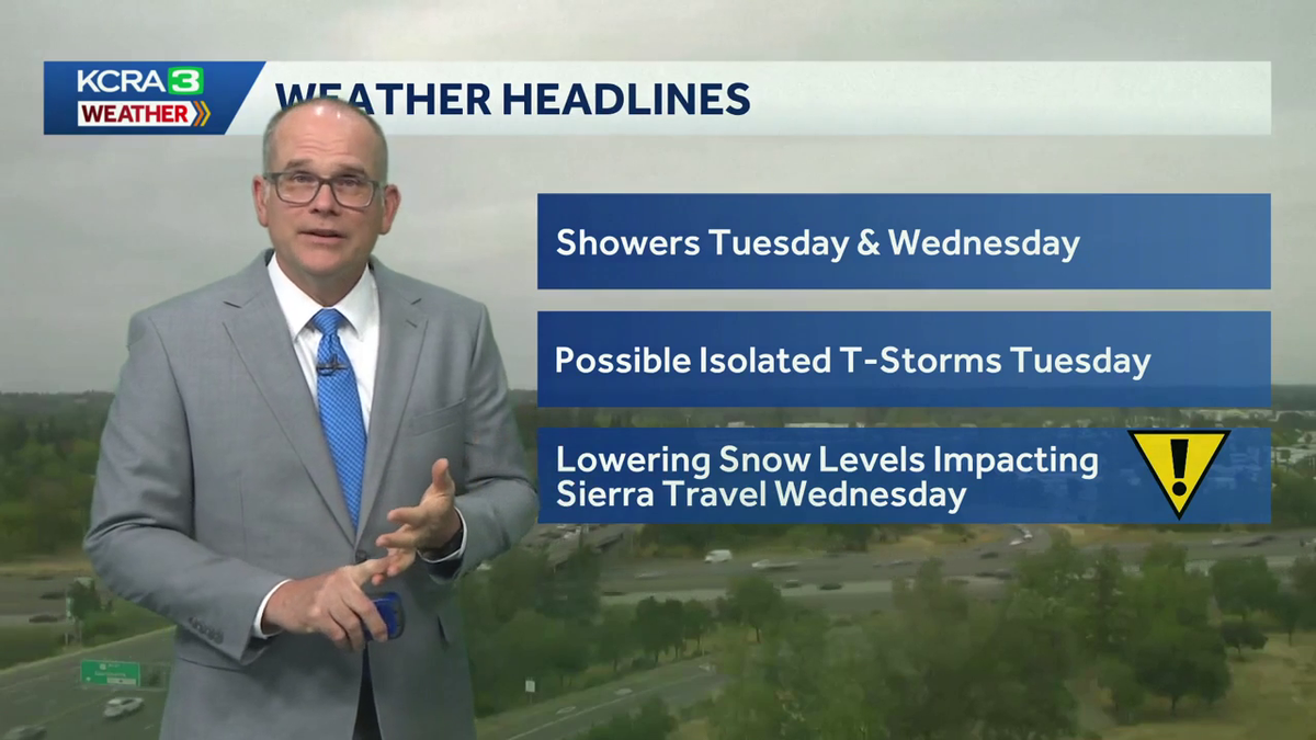 Snow and rain forecast | When to expect Sierra chain controls