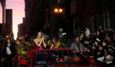 Olympian Eileen Gu heads up Chinese New Year parade in her native San Francisco