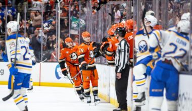 Ducks' Terry scores in OT for 6-5 victory that ends road winning streaks for Lyon and Sabres