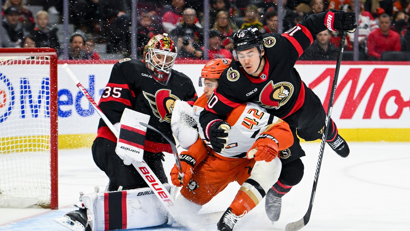 Ullmark earns second shutout of the season as Senators blank Ducks 2-0
