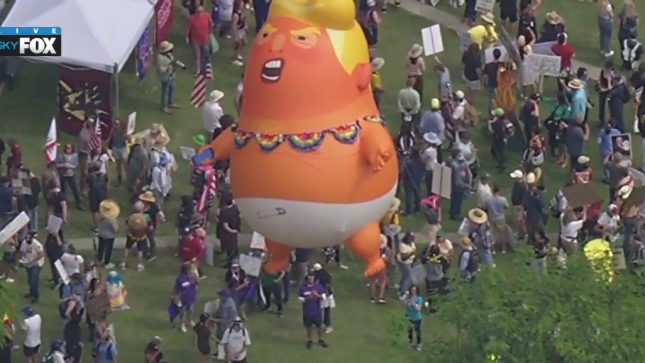 DTLA No Kings protest underway