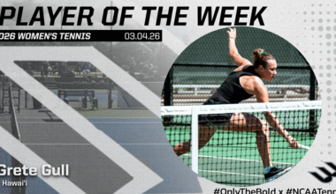 Grete Gull of Hawai'i Takes Home Weekly Honor After Performance in Conference Match