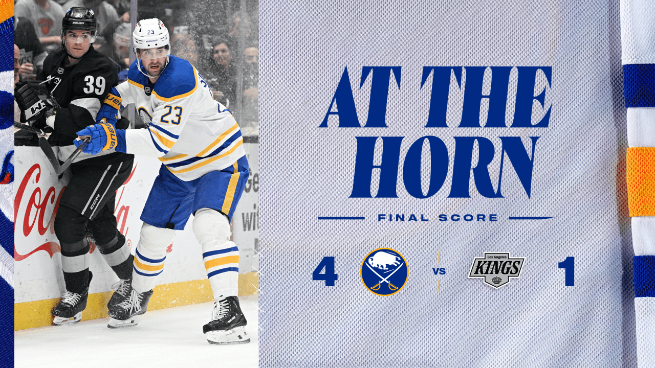 At the Horn | Sabres 4 - Kings 1