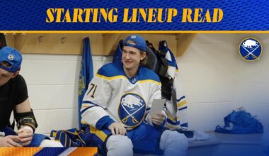 Starting Lineup Read | Buffalo Sabres