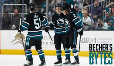 Becher's Bytes: The best nicknames for Sharks lines… so far