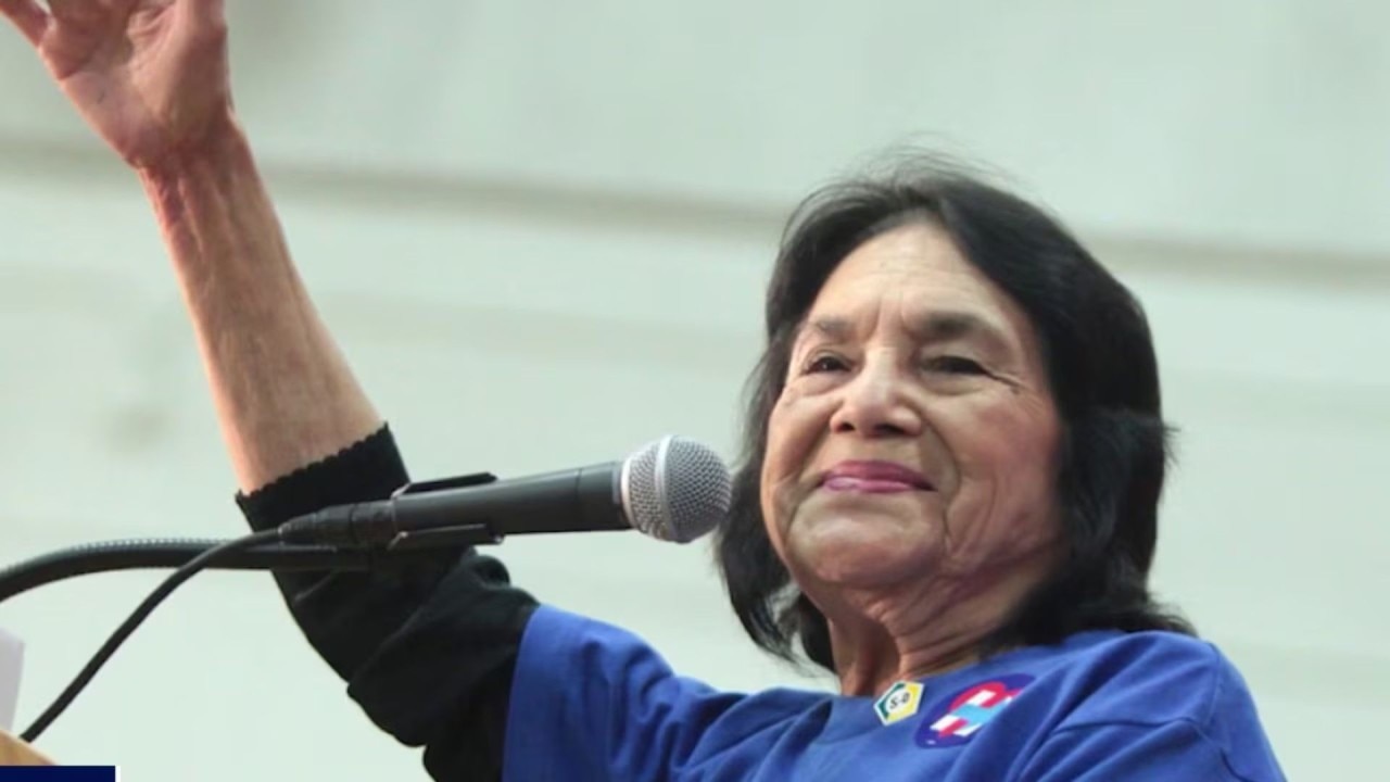 Dolores Huerta exhibit opening in Los Angeles