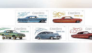 Iconic Bay Area Lowriders Cruise Onto USPS Stamps: 'A Rolling Canvas Of Art'