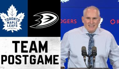 Maple Leafs Full Media Availability | Post Game vs Anaheim Ducks | March 12, 2026