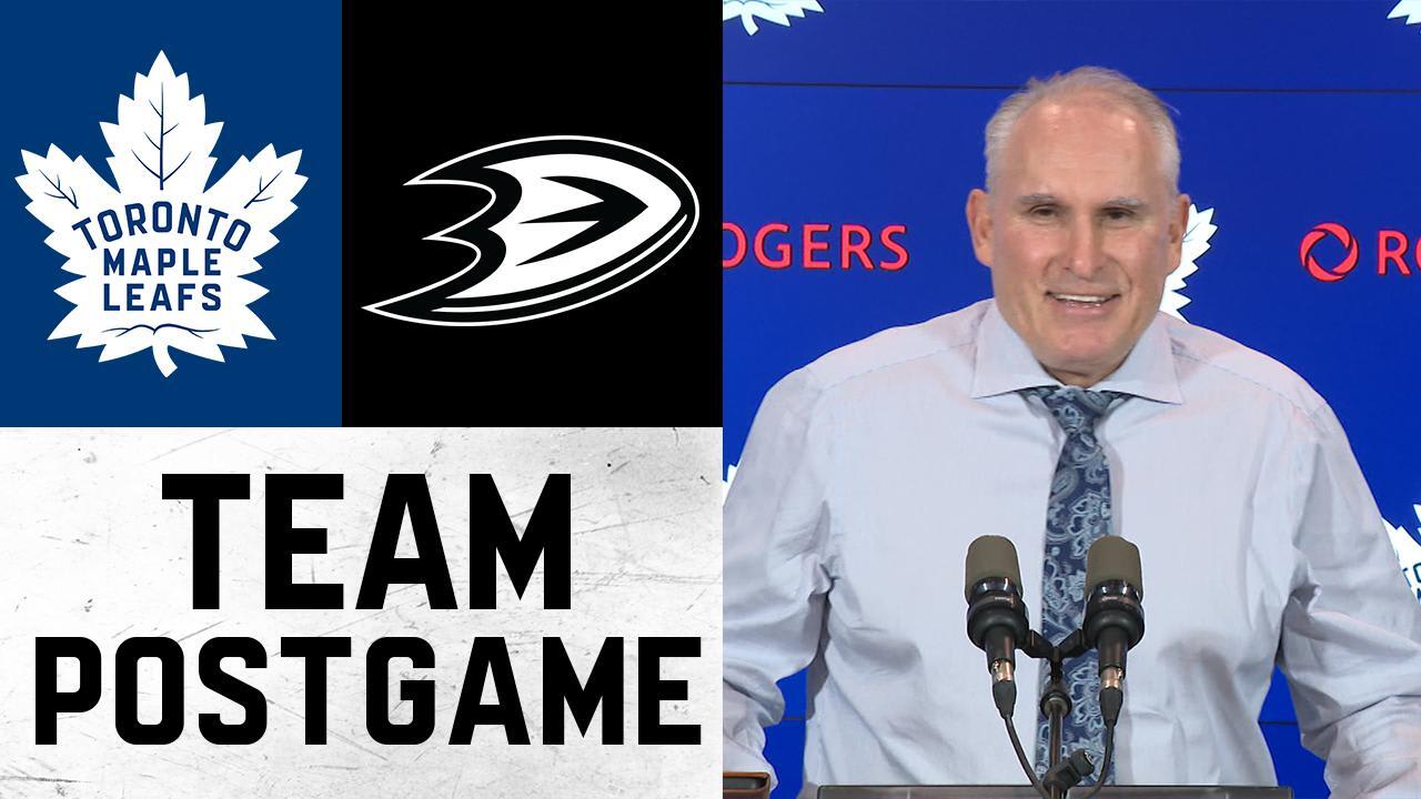 Maple Leafs Full Media Availability | Post Game vs Anaheim Ducks | March 12, 2026
