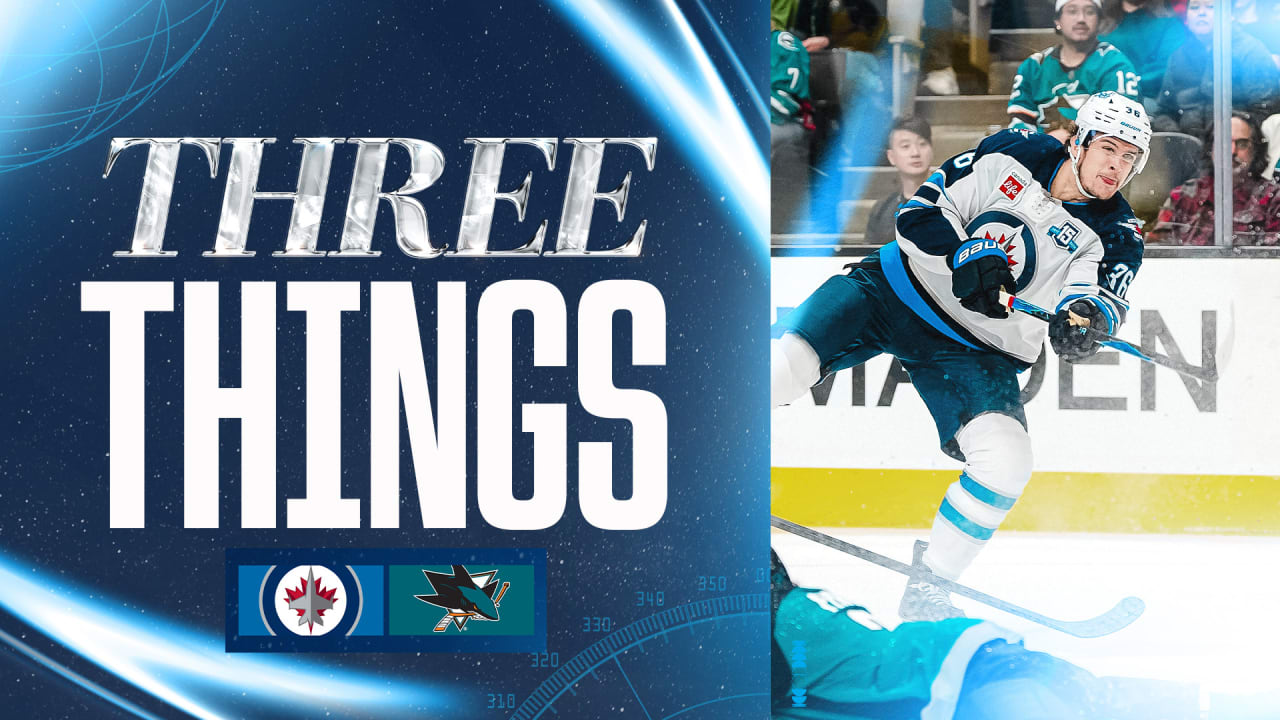 Jets play third straight OT game, lose to Sharks