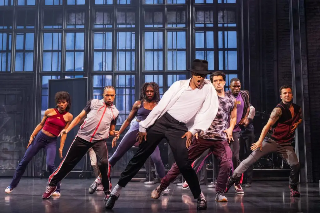 Actors in a Michael Jackson musical