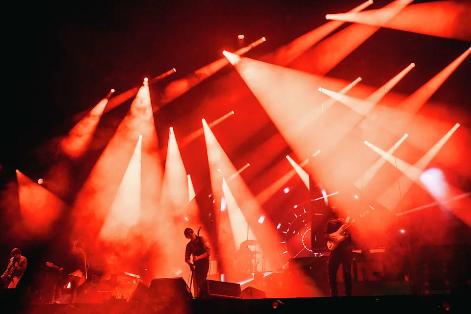 The Strokes perform during the Rock en Seine festival on Aug. 27, 2023, in Saint-Cloud, France. (Kristy Sparow/Getty Images)