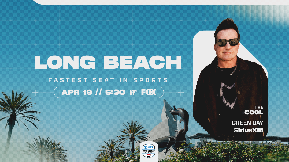 Green Day Drummer Tré Cool To Ride in Fastest Seat at Long Beach