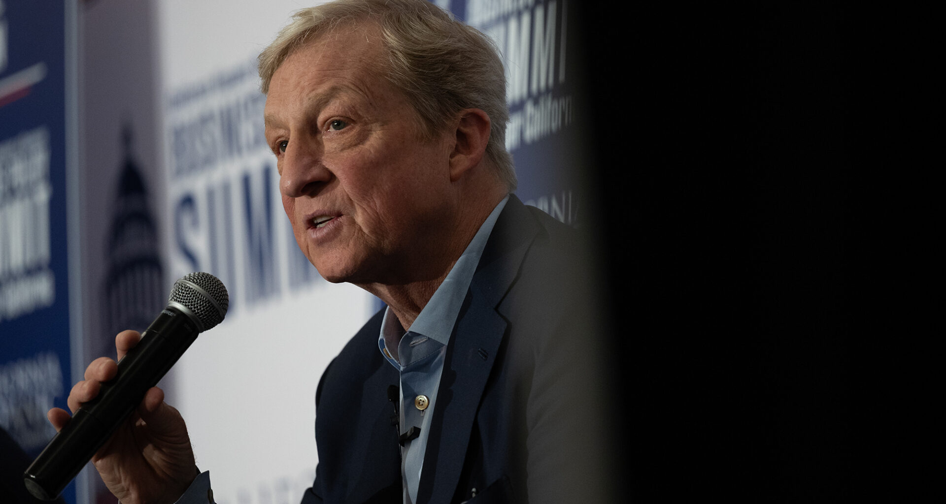 Billionaire Tom Steyer outspending governor rivals at furious pace
