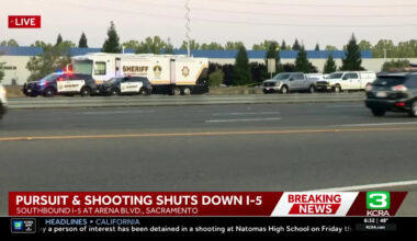 Sacramento chase on Interstate 5 ends in deadly shooting