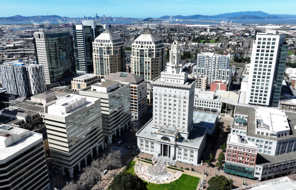 The push comes as Oakland continues to struggle with financial issues — including a deficit north of $100 million. MediaNews Group via Getty Images