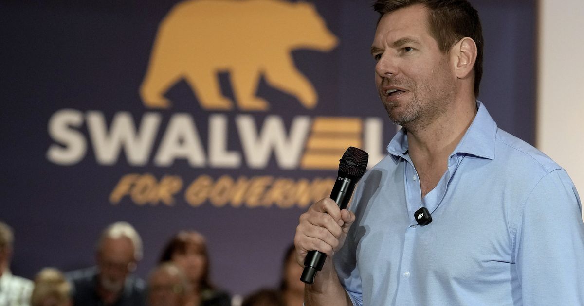 Fellow Democrats urge Swalwell to quit California governor's race and resign from Congress :: WRAL.com