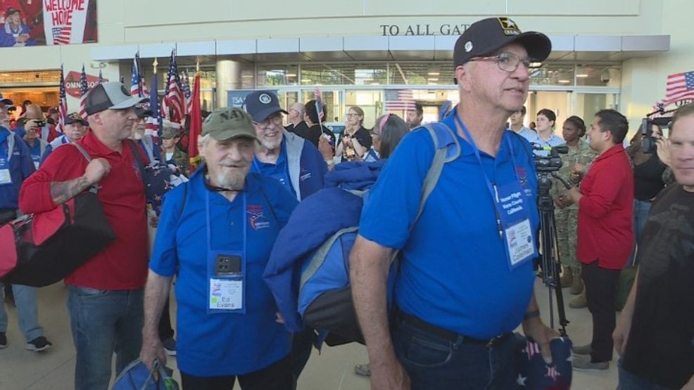 Kern County's Honor Flight returns to Bakersfield on April 22, 2026. (KBAK/KBFX)