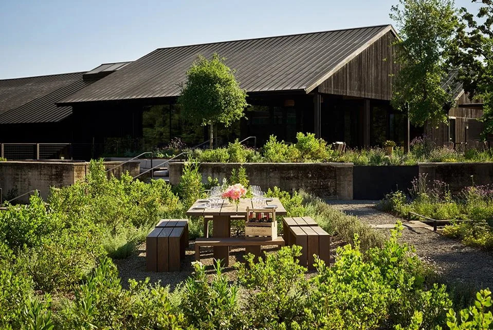 Visit Flowers Vineyards & Winery for great pours and elevated cuisine.