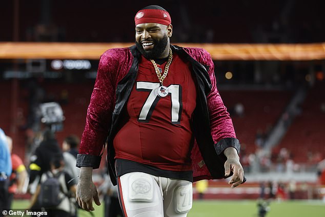 The San Francisco 49ers have locked up offensive lineman Trent Williams to a $50million deal