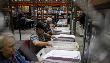 California verifies the vote slowly, fueling mistrust