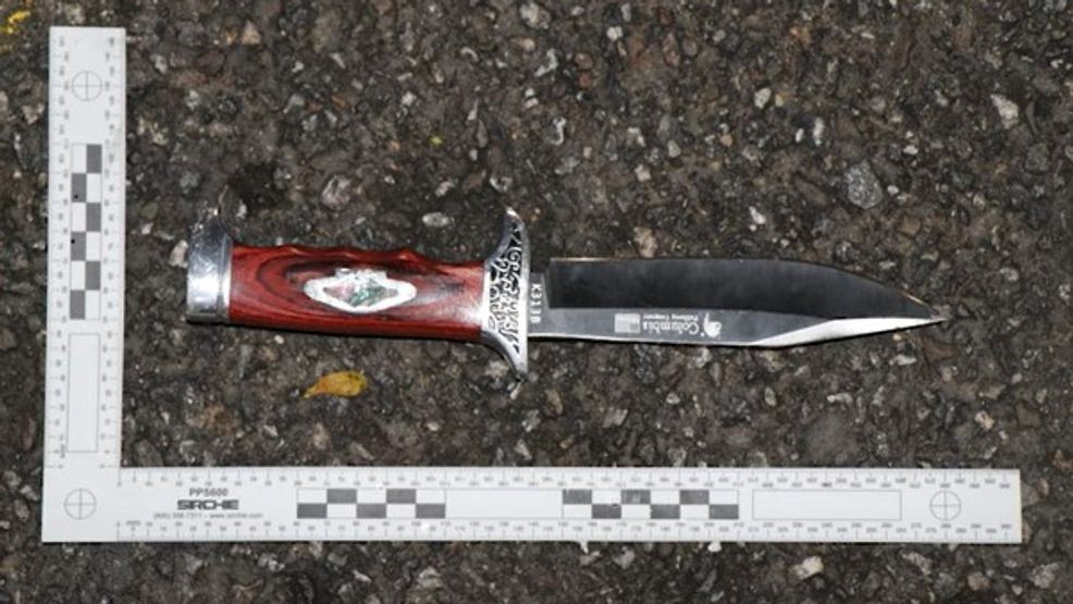 Body-camera video was released of the officer-involved shooting outside the Walmart in southwest Bakersfield, after a woman allegedly charged at officers with a knife. PHOTO: BPD