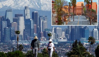 Los Angeles suffered a massive population drop last year