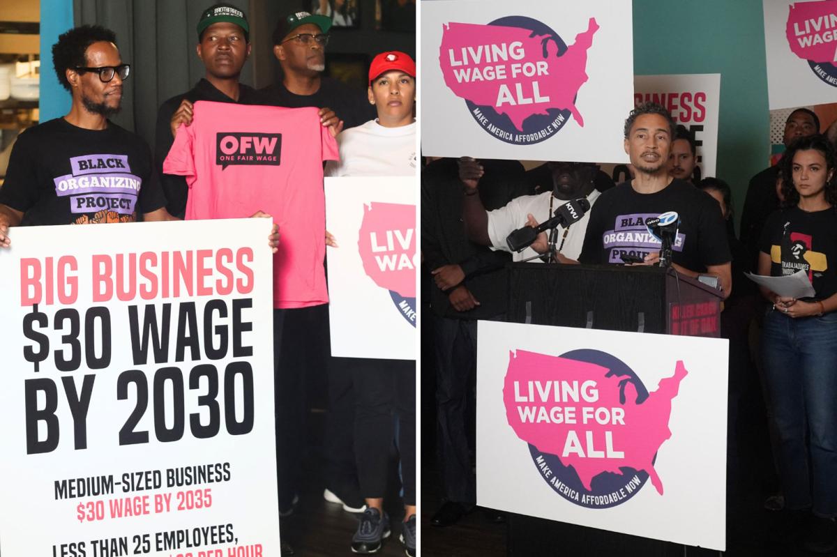Advocates in Oakland, California press for $30 minimum wage