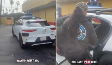 Waymo messes up pick up in Los Angeles drive-thru