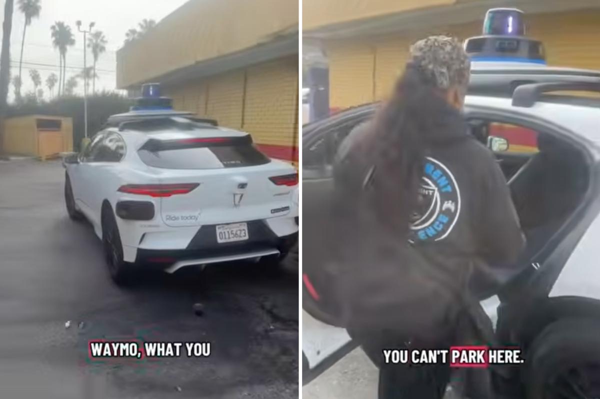 Waymo messes up pick up in Los Angeles drive-thru