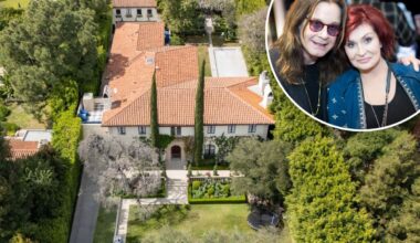 Sharon Osbourne lists the LA home she shared with Ozzy