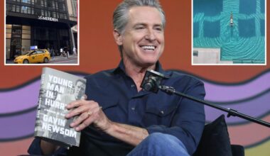 Gavin Newsom mocked for 'quiet quit' as staggering time outside of California is revealed
