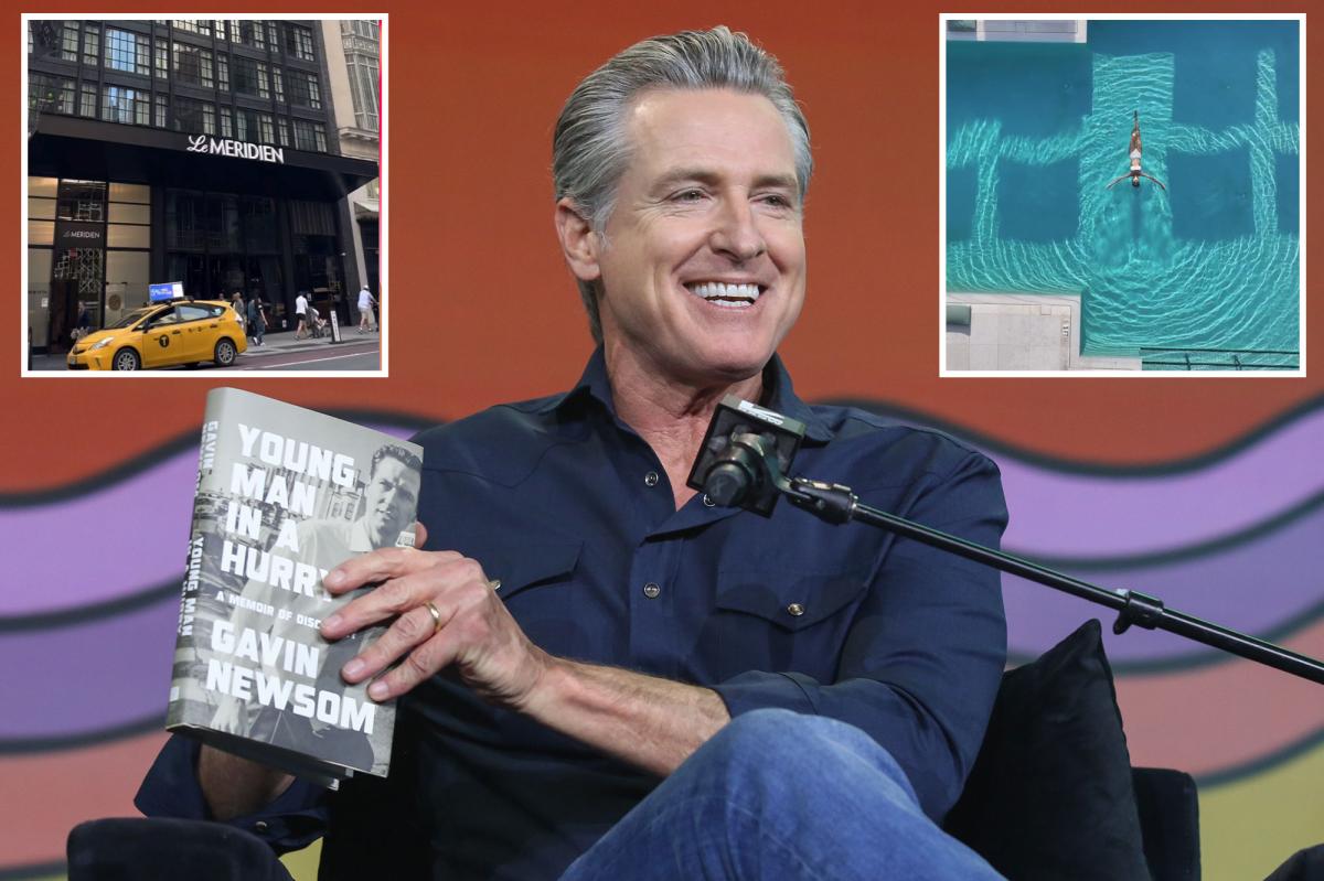Gavin Newsom mocked for 'quiet quit' as staggering time outside of California is revealed
